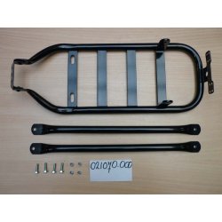 Porte-bagage arrière PTT noir  brillant