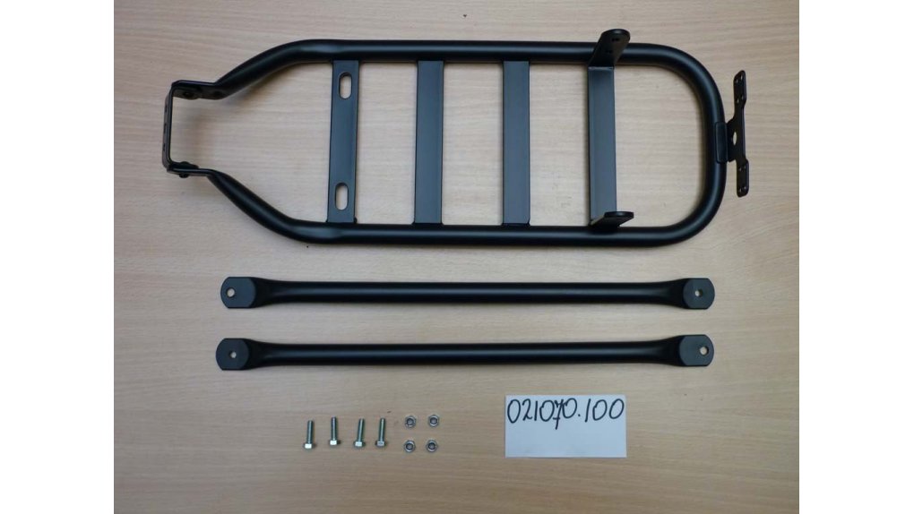 Porte-bagage arrière PTT MATnoir  (Z)