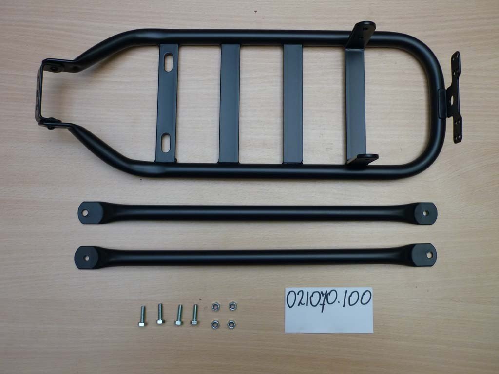 Porte-bagage arrière PTT MATnoir  (Z)