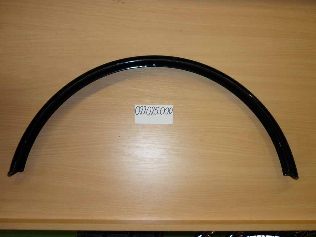 Garde-boue arrière 24" noir