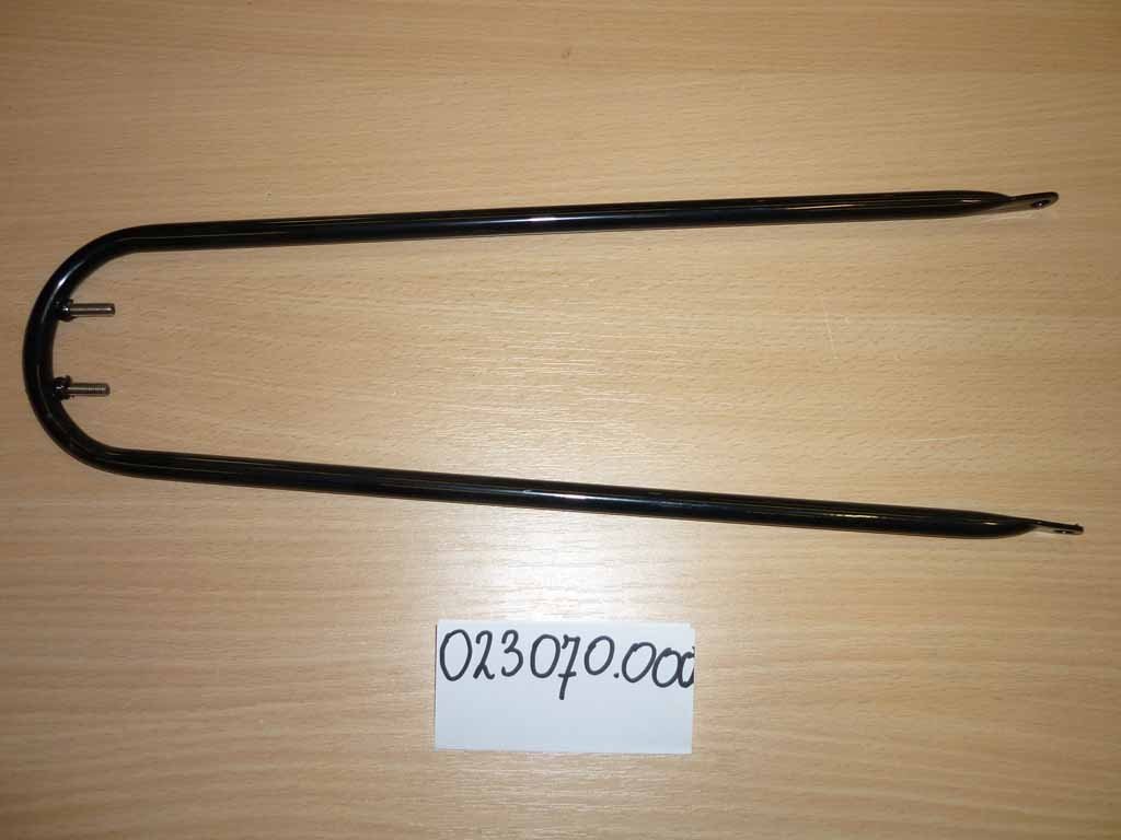 Support de garde-boue avant 63 ou 65 mm ou bois noir brillant