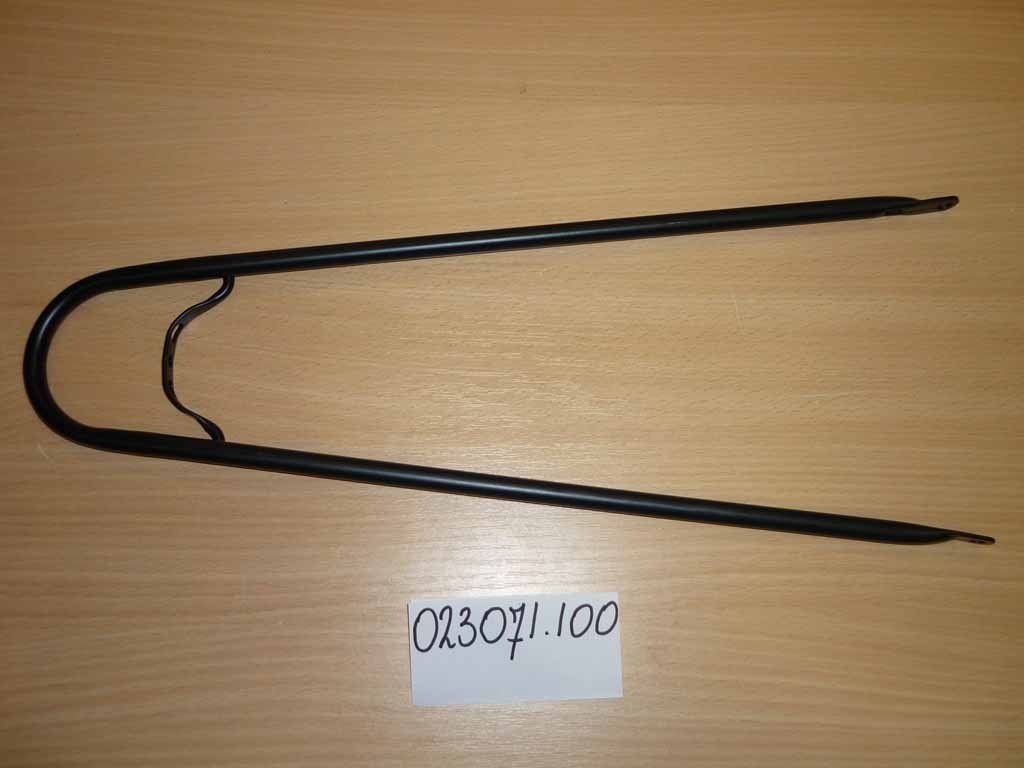 Support de garde-boue arrière 63 ou 65 mm ou bois noir mat