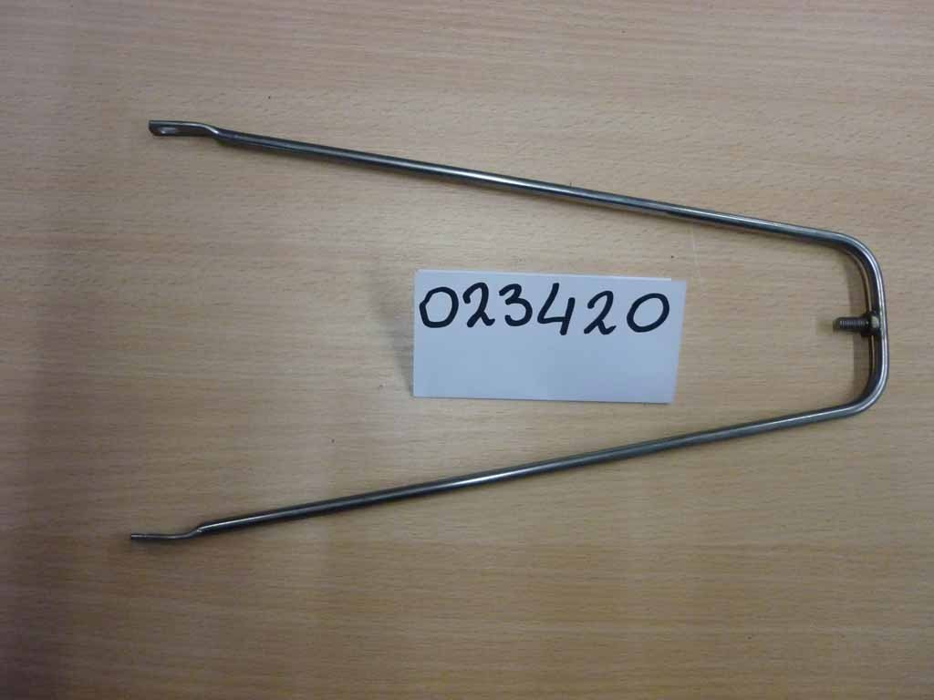 Support inox garde-boue 20 pouces