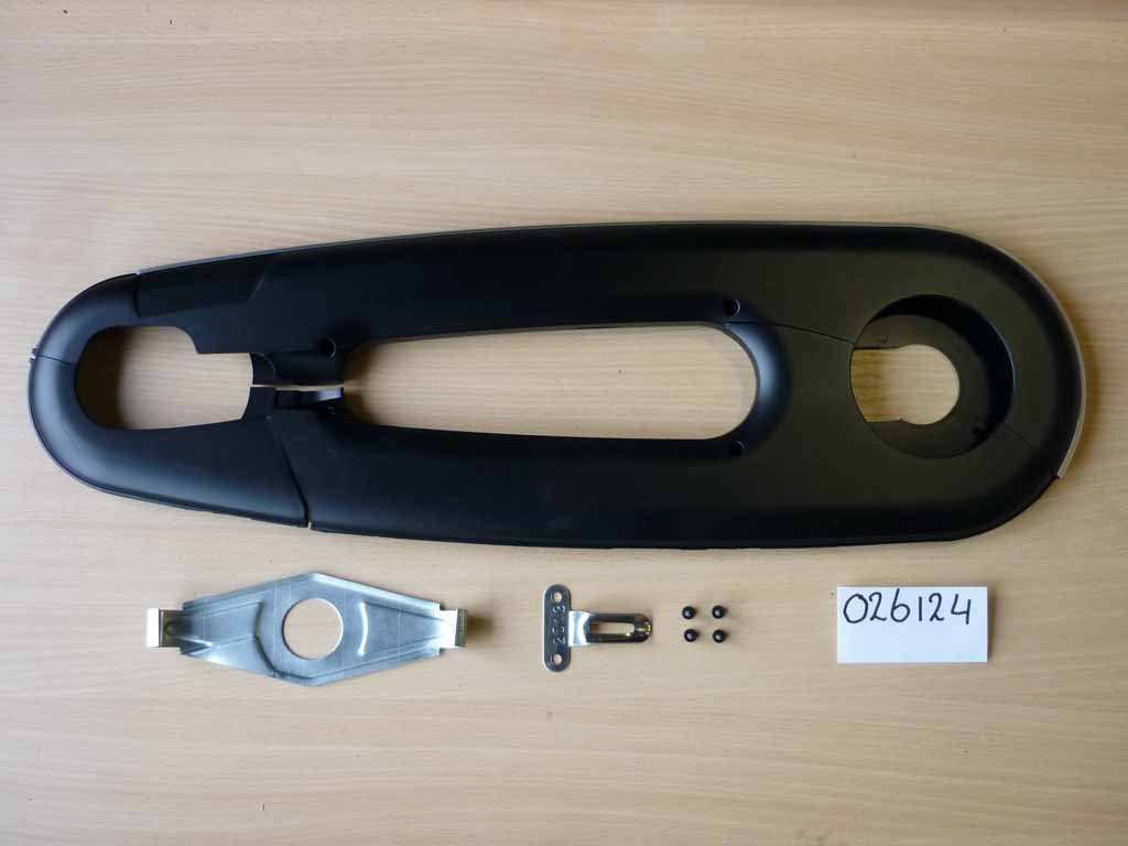 Carrossage de chaîne bi et triporteur Bakfiets.nl noir mat