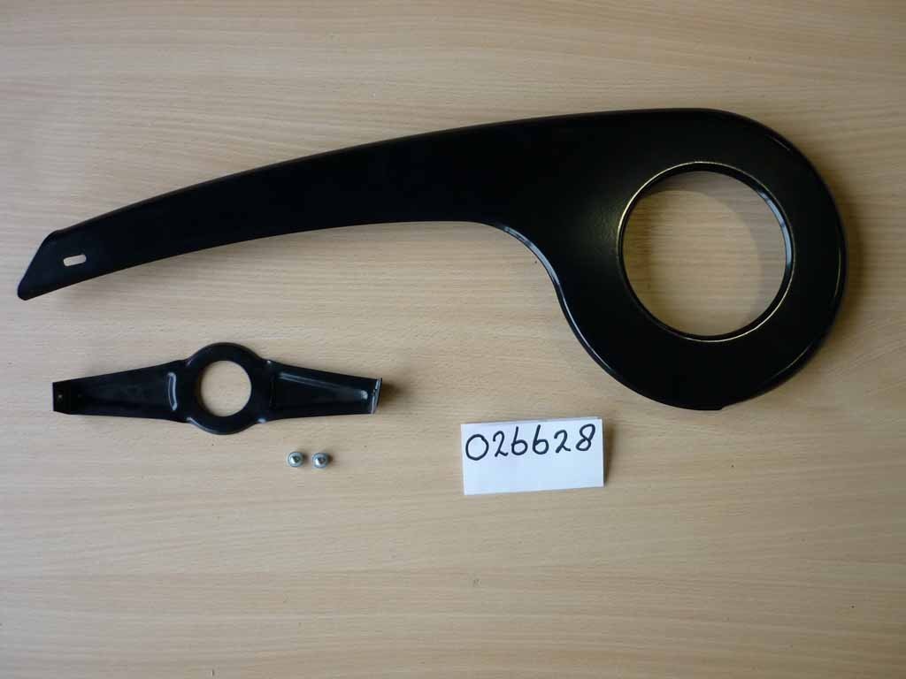 Couvre-chaîne noir partiel plateau 38 dents