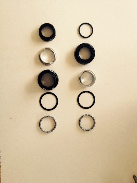 Jeu de direction 1 pouce 1/8