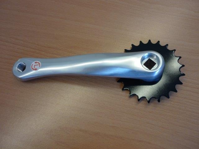 Manivelle 22 dents gauche ( tandem pédaliers liés)