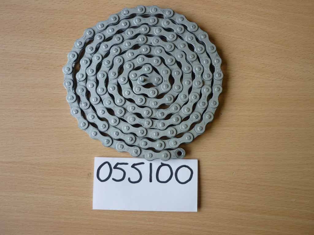 Chaîne,nb maillons 128,5-8 vitesses 1/2 X3/32,traitée anti-rouille