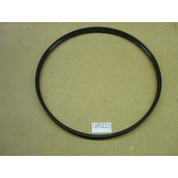Jante 622-22 alu noir simple paroi , forme "chapeau de gendarme" (vélo vintage)