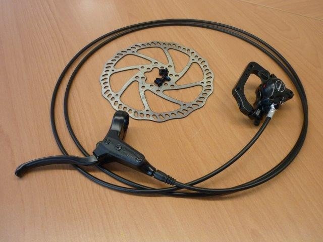 Frein à disque levier droit longueur durite 2450mm