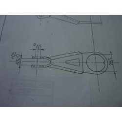 Support de phare avant ZELST Inox