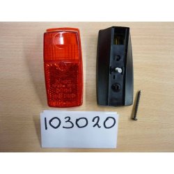 Feu arrière 1881 sur dynamo vintage