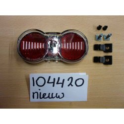 Feu arrière à led pour porte-bagage,sur dynamo BUM