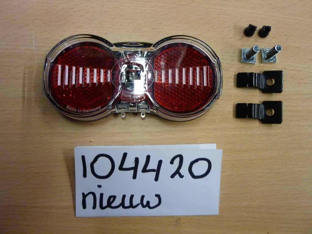 Feu arrière à led pour porte-bagage,sur dynamo BUM