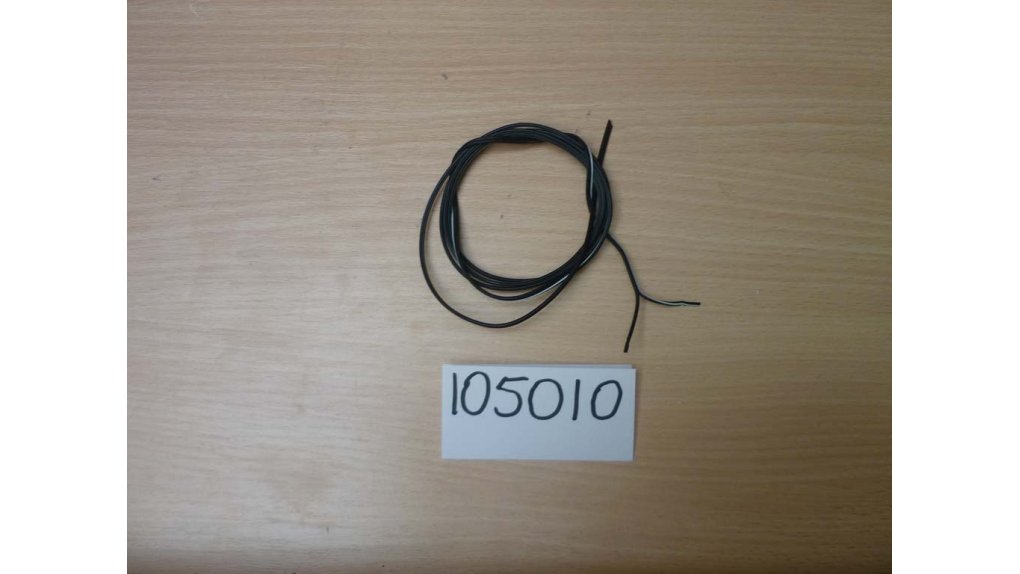 Fil électrique double pour éclairage (noir / noir et blanc)