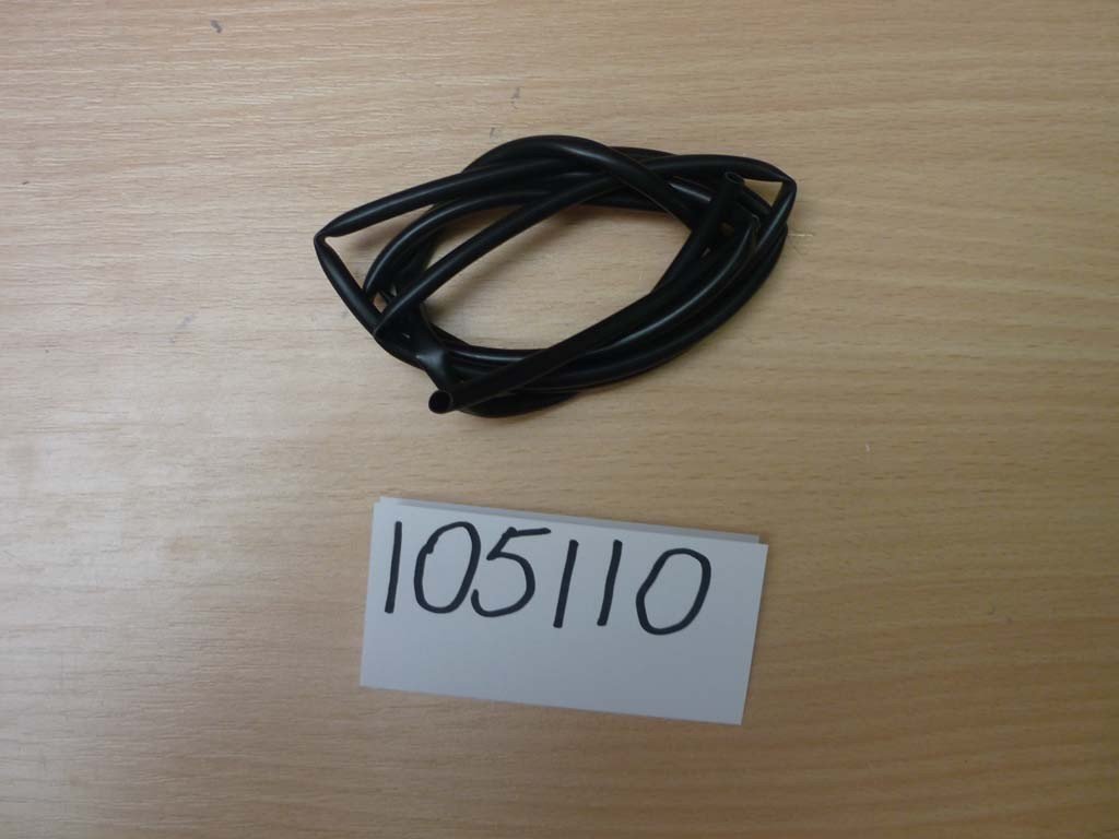 Gaine 4mm fil électrique arrière noir