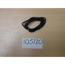 Gaine 5mm fil électrique avant noir