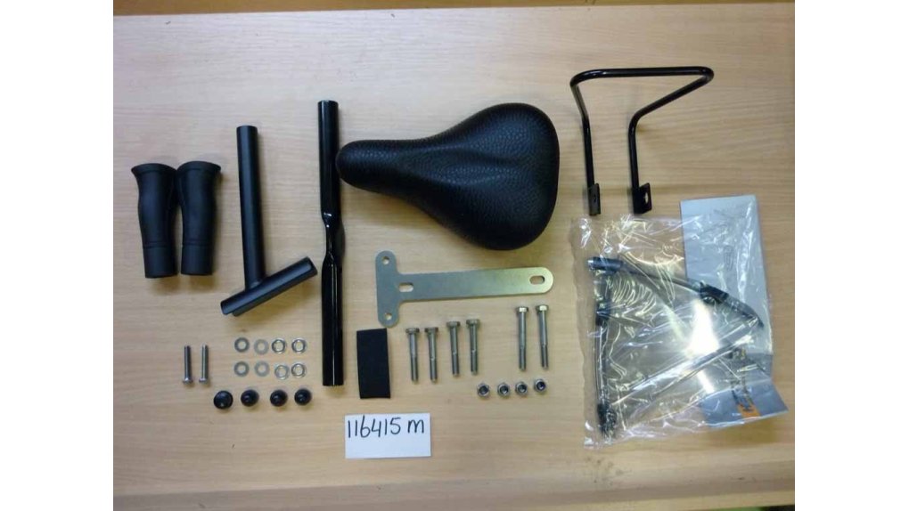 Selle enfant avant pour vélo Amsterdam Air sans porte-bagage pick-up