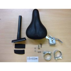 Selle sur tube de direction de biporteur Bakfiets.nl