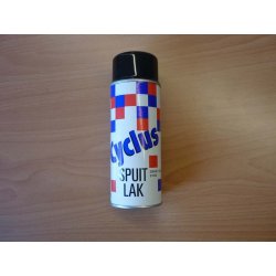 Bombe de retouche de peinture noir brillant 400ML