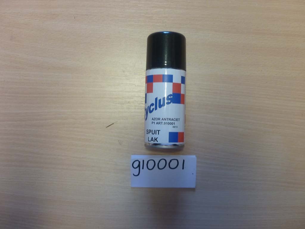 Bombe de retouche de peinture anthracite 01