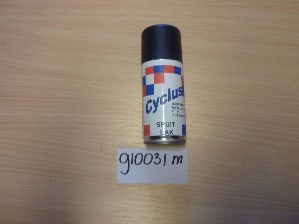 Bombe de retouche de peinture bleu métallique mat P131