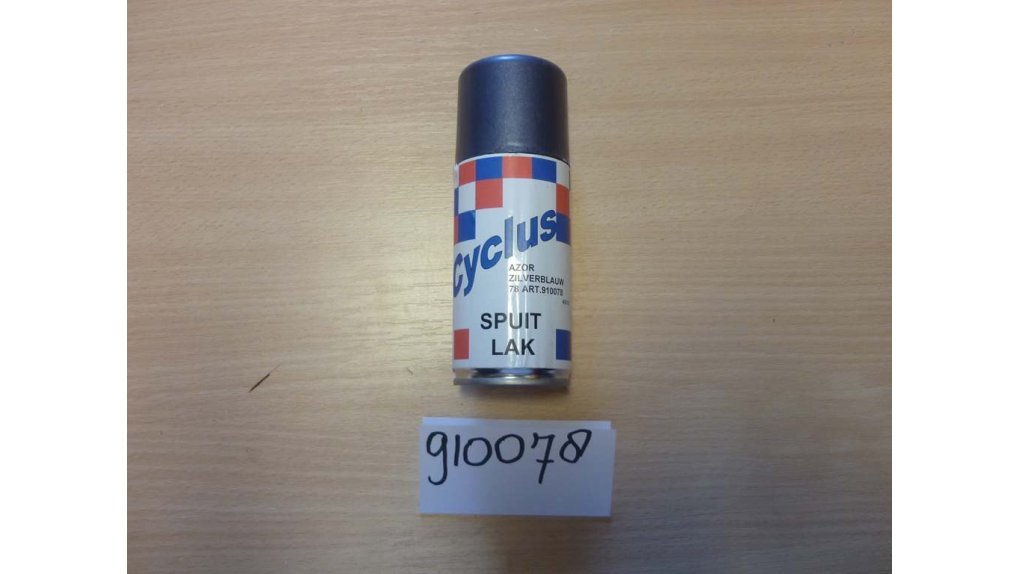 Bombe de retouche de peinture bleu argent 78