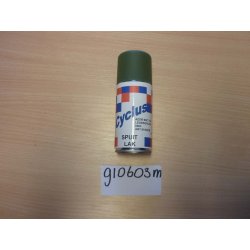 Bombe de retouche de peinture vert olive mat.RAL 6003
