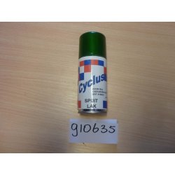 Bombe de retouche de peinture vert RAL 6035