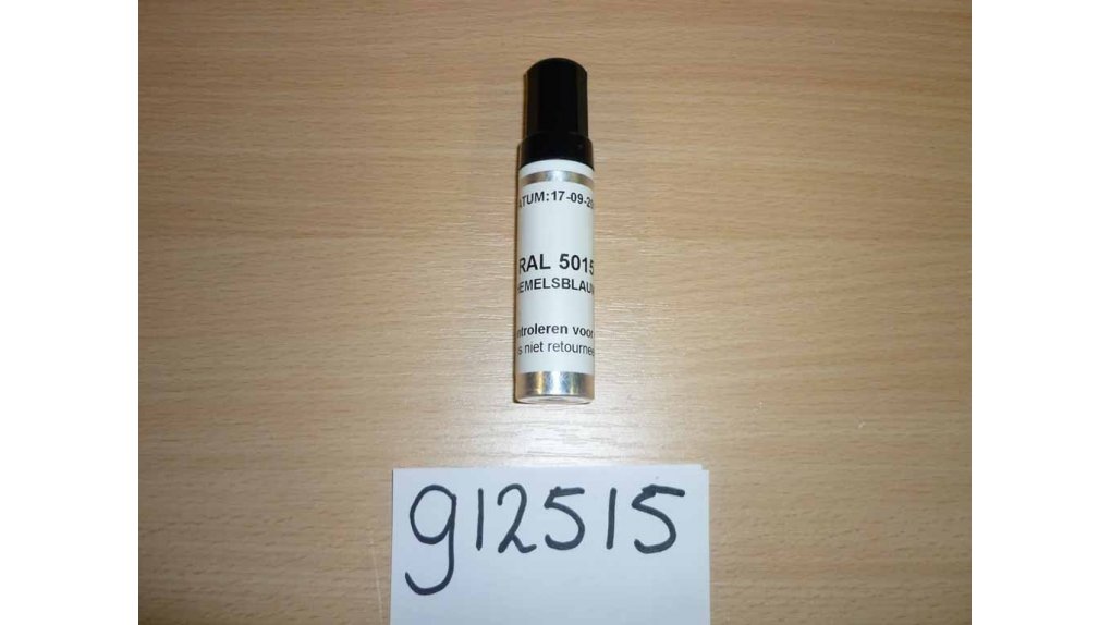 Crayon de retouche bleu ral 5015