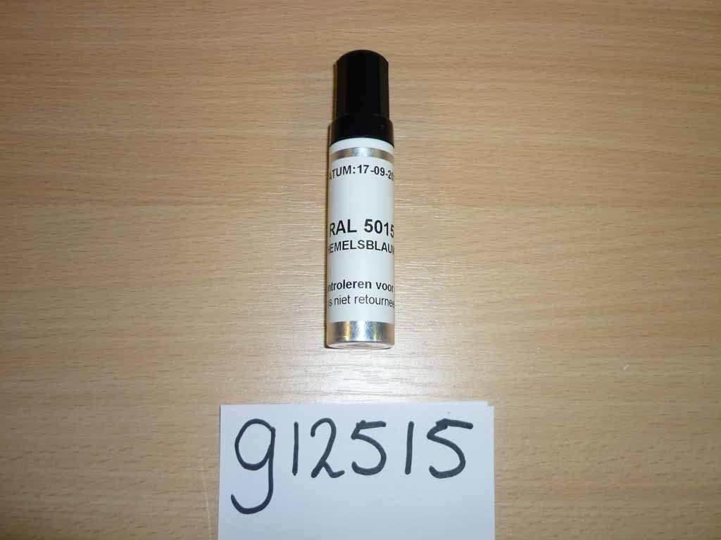 Crayon de retouche bleu ral 5015