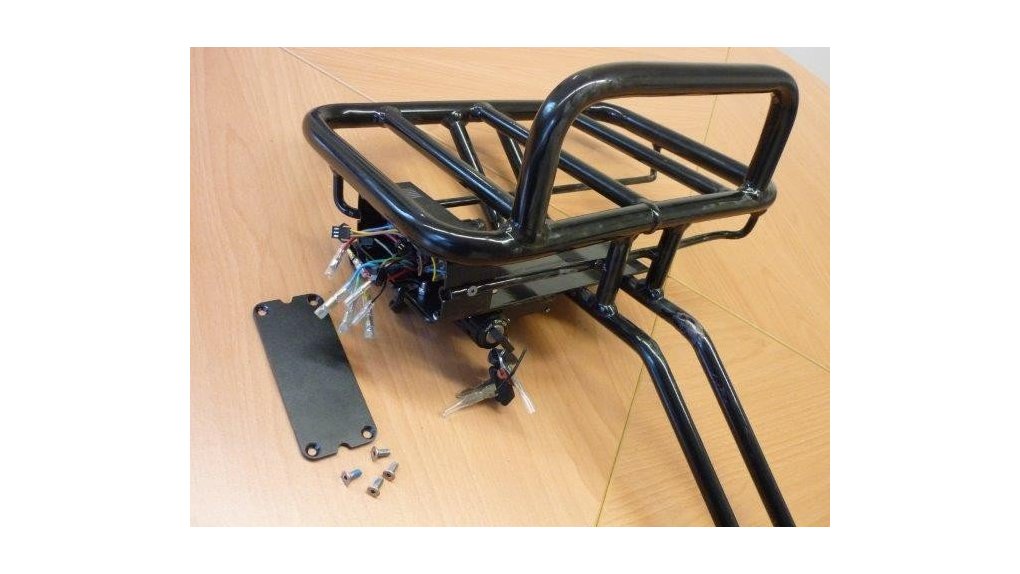 Porte-bagage avant Easy Power ( vélo avant avril 2016) pour batterie 24 volts 439 Wh