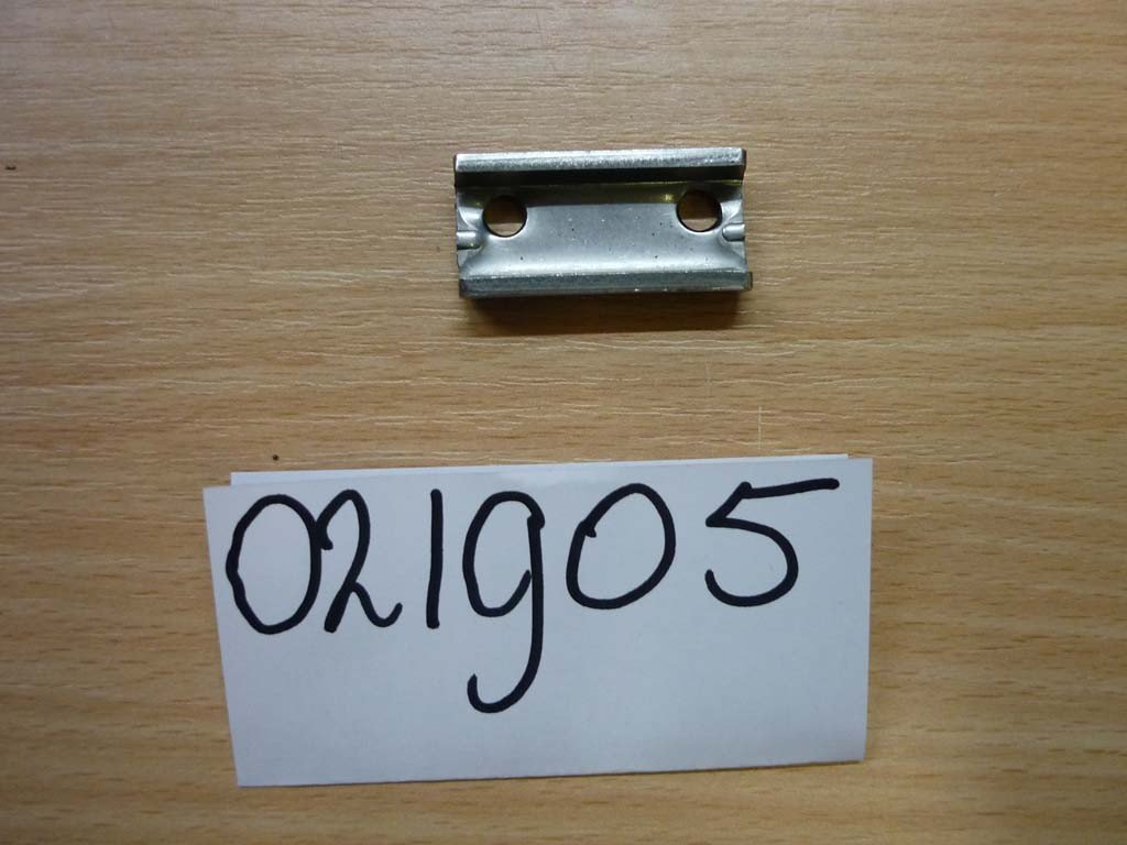 Bloc inox pour fixer tiges hautes en U du porte-bagage Easy Power ( vélo avant avril 2016)