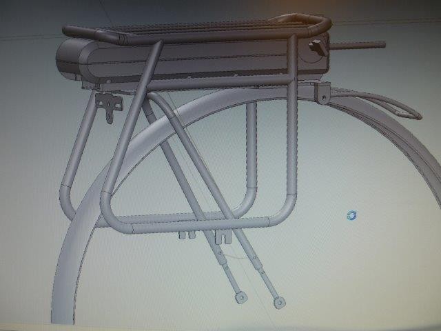 Porte-bagage Shimano Steps