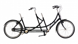 Tandem hollandais 1881 avec option sellerie cuir Brooks