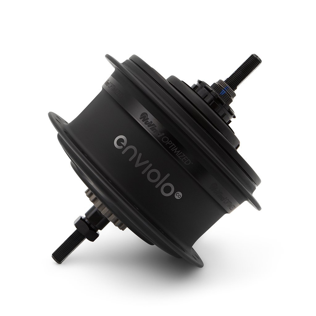 Moyeu Enviolo CO, pour frein roller, 36 rayons, avec écrous