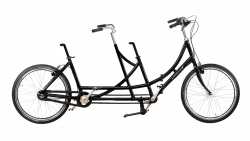 Tandem hollandais 1881 avec option sellerie cuir Brooks