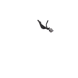 Siège bébé avant Yepp Mini noir, 9 mois à 3 ans