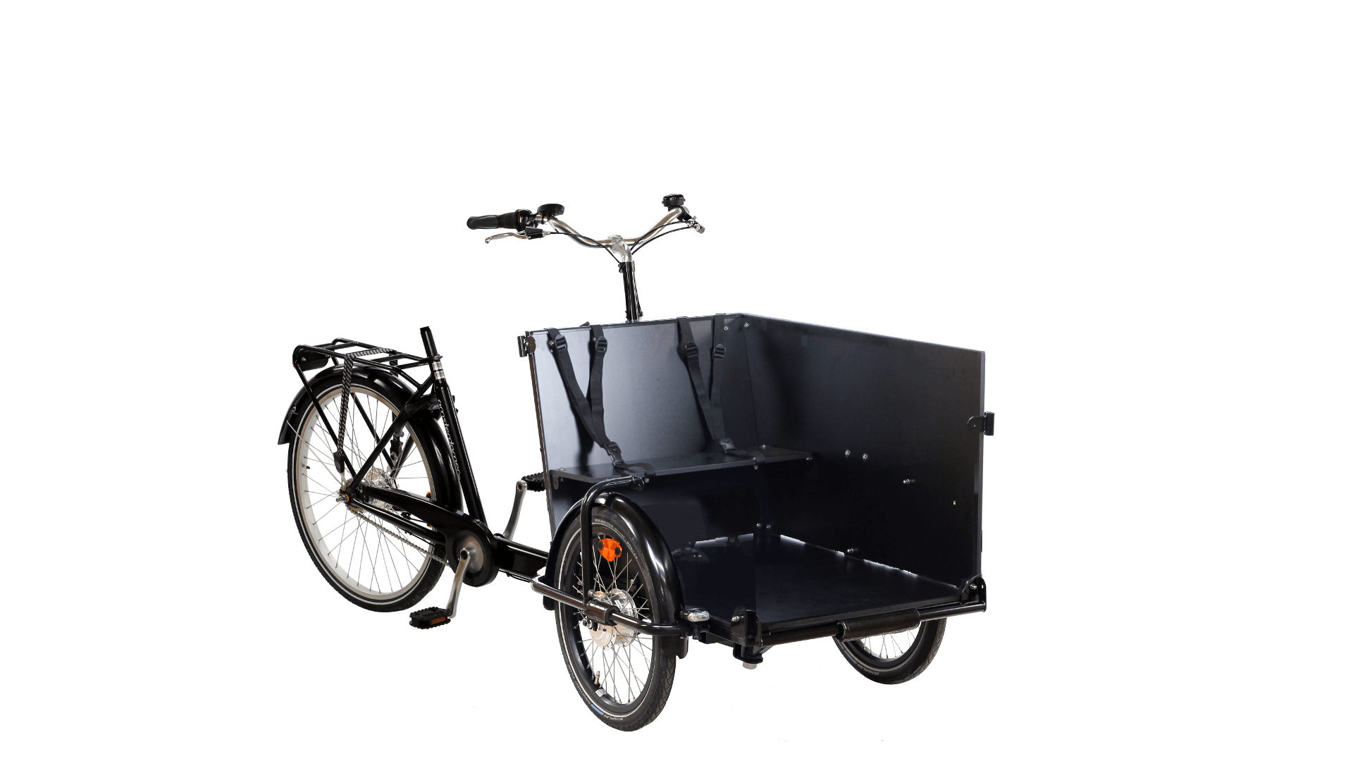 Triporteur Amsterdam Air Smiley avec options pneu crème et selle en cuir