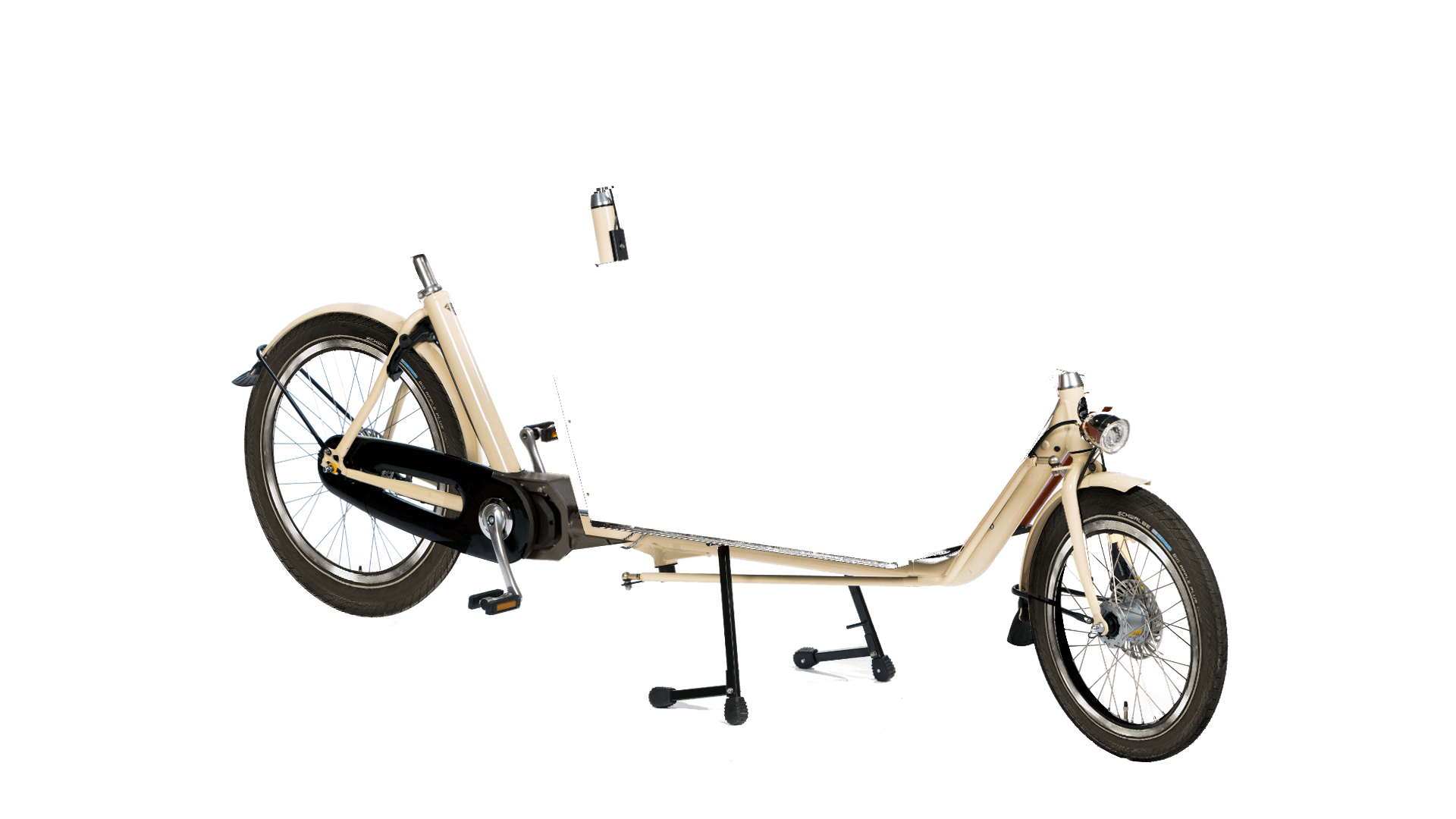 Biporteur électrique Bakfiets Confort  - Assistance pédalier Shimano