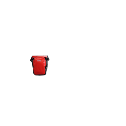 Deux sacoches amovibles 100% étanche  Ortlieb City,rouge