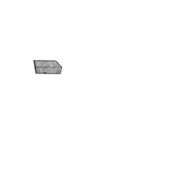 Panier de vélo arrière fixe en métal