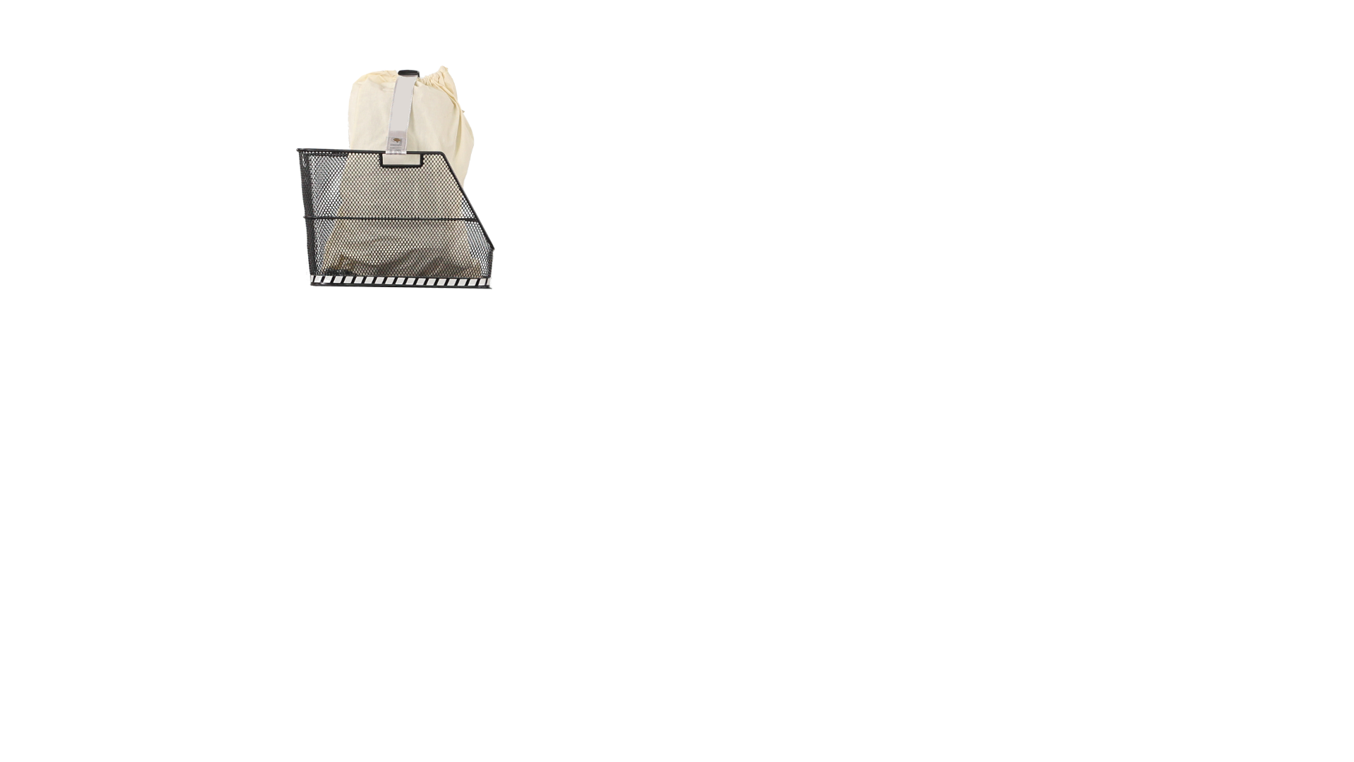 Panier de vélo arrière haut pour cartable, course, etc