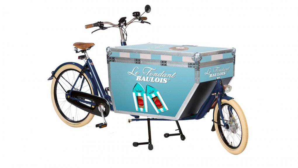 Biporteur électrique pour livrer 