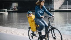 Imperméable pour siège vélo