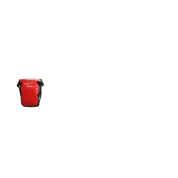 Deux sacoches amovibles 100% étanche  Ortlieb City,rouge