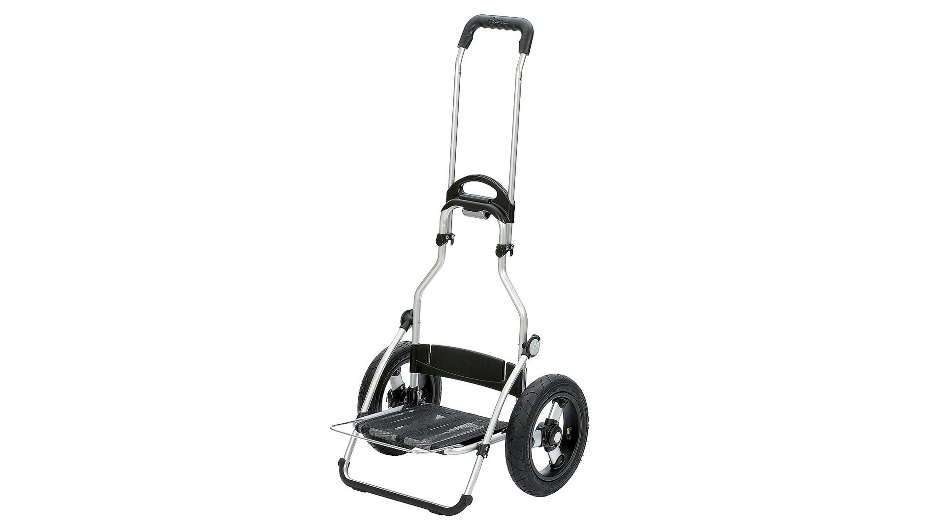 Chariot avec sac isotherme à fixer à un vélo,noir