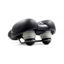 Selle Respiroavec amortisseur gel pour position assise droite 