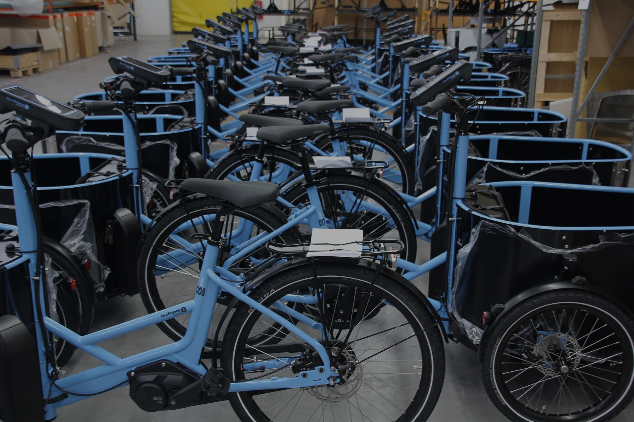 Triporteurs pour professionnels & collectivités