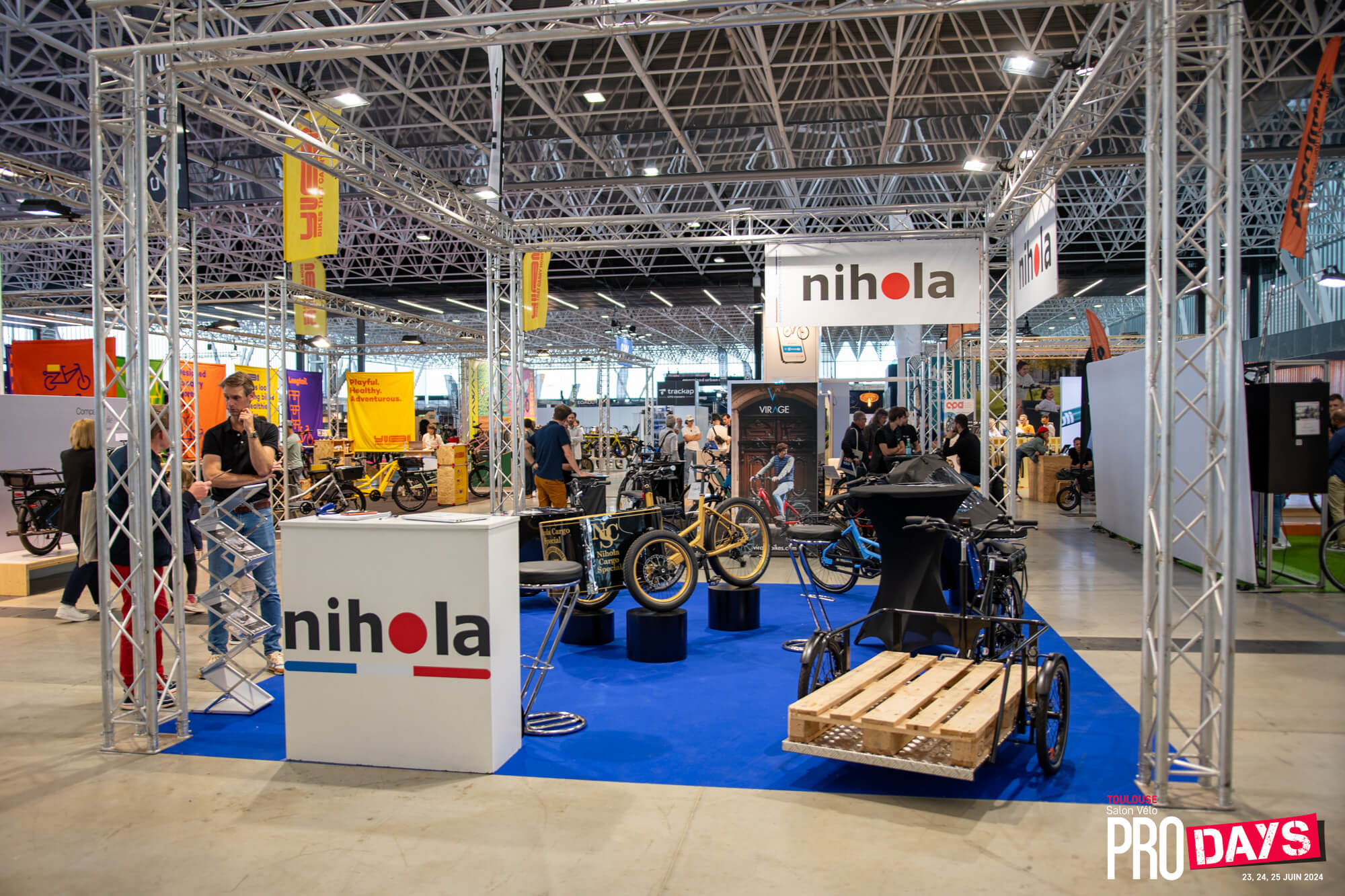 Le stand NIHOLA aux Pro-Days